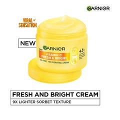 Garnier Vitamin C Moisturizer 45g Brightening Hydrating Face Cream Niacinamide