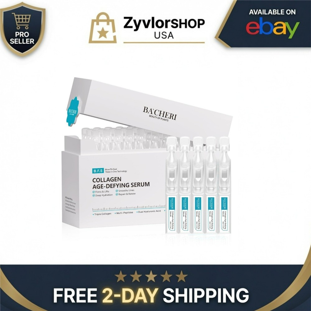 BACHERI Collagen Peptide Serum Anti-Aging 30 Ampoules 1.5ml