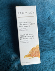 Farmacy Honey Glow 17% Resurfacing Acid Serum AHA/BHA Fragrance-Free 1 fl oz