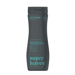 Body Wash Hair Shampoo 2-in-1 16 Fl Oz Black Willow ATTITUDE Verified