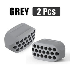 2PCS Silicone Jaw Exerciser Facial Toner Jawline Fitness Ball Neck Toning Equipm
