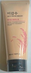 ​The Face Shop Rice Water Bright Facial Foaming Cleanser 150ml / 5.0 fl oz