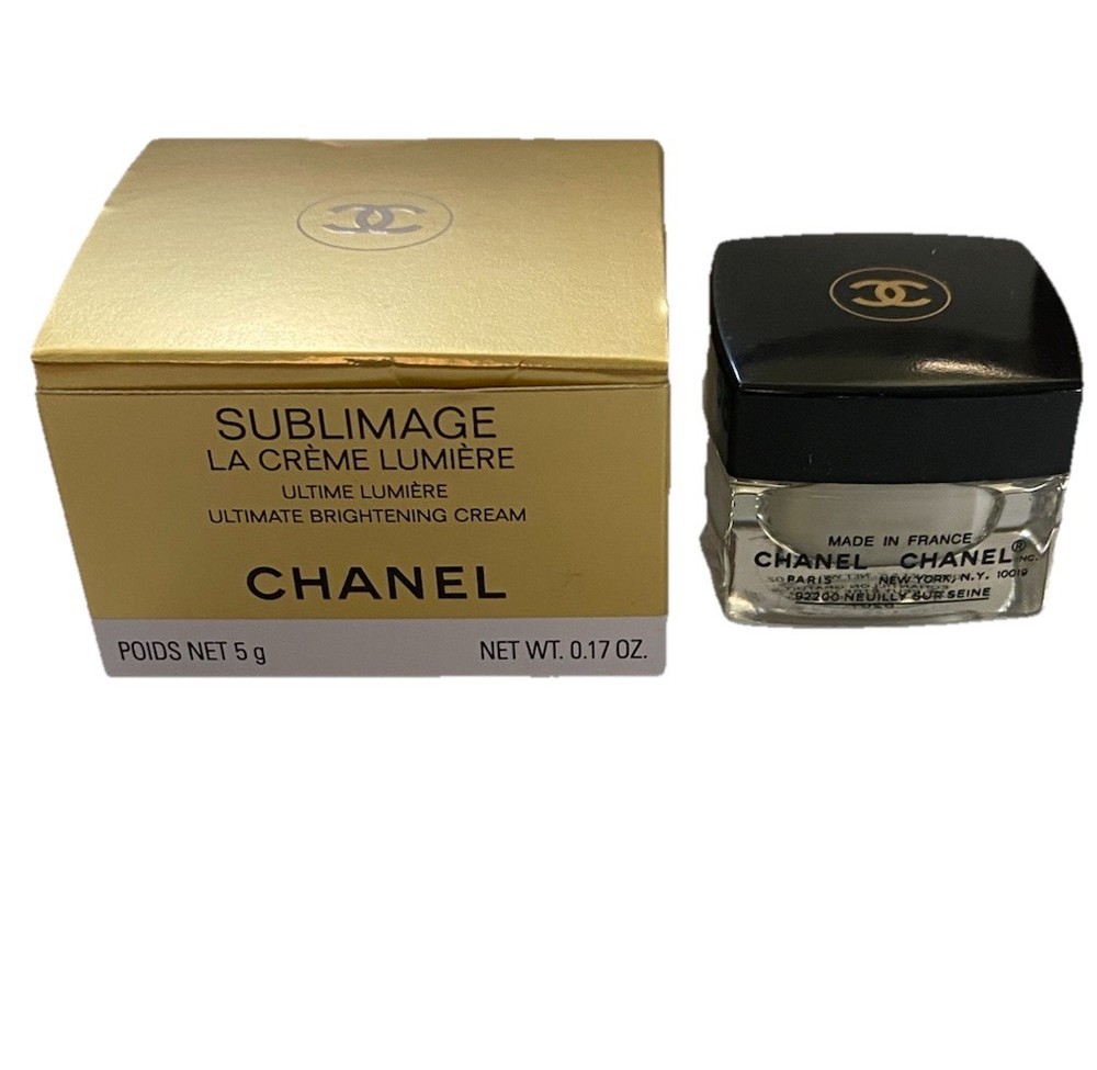 Chanel Sublimage La Crème Lumière Ultimate Regeneration Cream 5g New in Box Gift