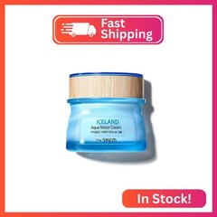 THESAEM Iceland Aqua Moist Cream – Intensive Hydrating Face Moisturizer with Ice