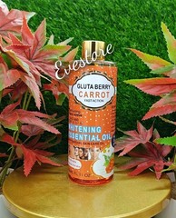 GLUTA BERRY CARROT Correcting oil 6 In 1 Brightening Hydrating Glowing Oil 300ml