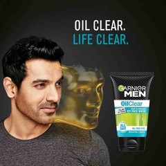Garnier Men Oil Clear Face Wash, 100G 100Gm 3.53 Ounce (Pack of 1)