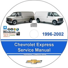 Chevrolet Express 1996 1997 1998 1999 2000 2001 2002 Service Repair Manual