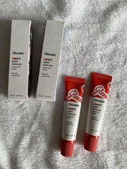 Lot of 2 Glossier « I Love NY » Balm Dotcom ❤️ NY: Juicy Apple