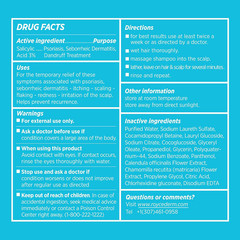 Seborrheic Dermatitis & Psoriasis Shampoo – Medicated Dandruff