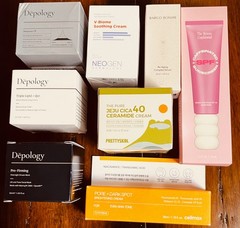8x Pieces Korean K-beauty Skincare Lot, Prettyskin, Depology, Pure & More! New
