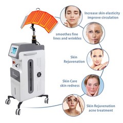 7 Colors PDT LED Light Photon Therapy Face Neck Mask Skin Rejuvenation Machine