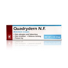3 QUADRYDERN N.F CREAM SKIN ALLERGIES AND IRRITATION 2 OZ