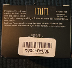 I.M.I.M. Firming & Sculpting Neck Cream Anti-Aging Moisturizer 1.7 fl oz
