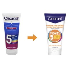 Clearasil Stubborn Acne Control 5in1 6.76 Fl Oz (Pack of 1), White