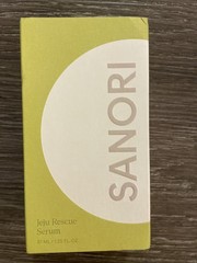 Sanori Jeju Rescue Serum NIB Sealed 37 Ml Full Size Retail $55