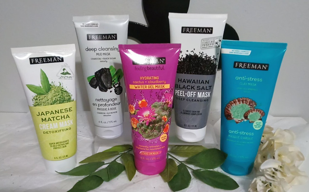 Freeman Skin Care 5pk Deep Cleansing, Anti stress, Detoxifying,& Hydrating!