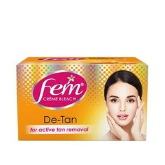 Dabur Fem Creme Bleach De-Tan Fairness Cream -10Gm /30Gm for Female Face-Free sp
