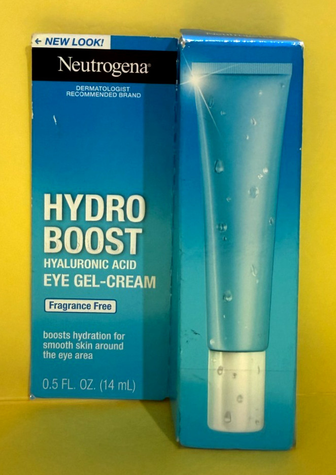 Neutrogena Hydro Boost Eye Gel Cream 14ml x3 New In Box Damaged Box No Exp Date