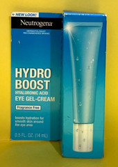 Neutrogena Hydro Boost Eye Gel Cream 14ml x3 New In Box Damaged Box No Exp Date