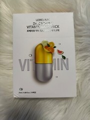 LEBELAGE Dr.Capsule Korea face mask 10 Pcs X 25ml. New with Box, Expired 2026