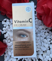 SPA Cosmetics Vitamin C Eye Cream w/ Dead Sea Minerals 1 fl oz Dark Circles
