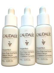 3x Caudalie Vinoperfect Radiance Serum Complexion Correcting 10ml*3 =Full Sz /AA