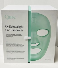 QURE Q-Rejuvalight Pro Facewear Face Mask 5 LED Color Mask Therapy U39A