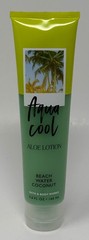 1 BATH & BODY WORKS BEACH WATER COCONUT AQUA COOL ALOE LOTION CREAM HAND 5.6 OZ