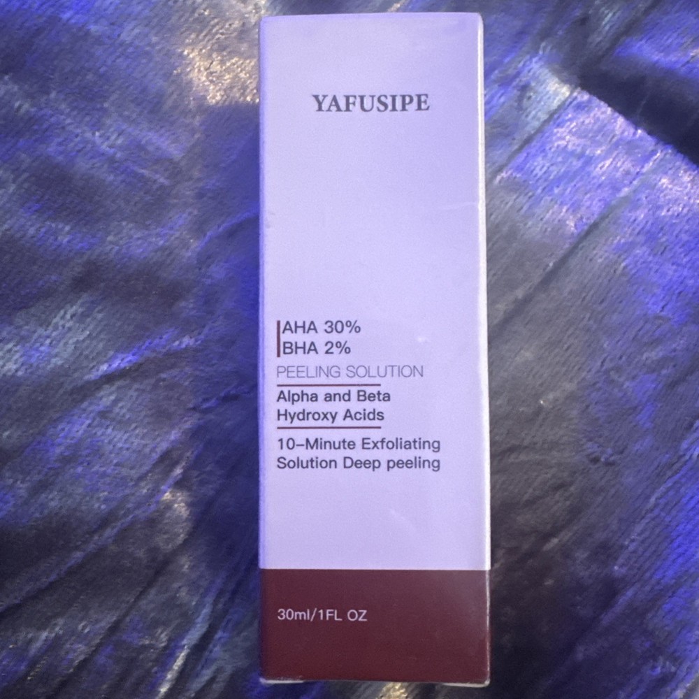 Yafusipe Peeling Solution 30% + BHA 2% Exfoliating 1oz Exp. 11/2026
