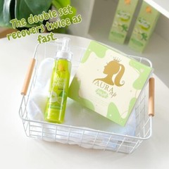 VIP Aura Cream Pure leavening agent, lemon serum, Pupe soap, 1 set, serum, cream