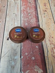 Vaseline Intensive Care COCOA GLOW Cocoa Butter Body Cream 2.53 oz 2 PACK