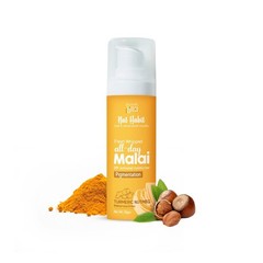Nat Habit Turmeric Face Malai Cream for Skin Glow, Enhanced with Nutmeg 30gm