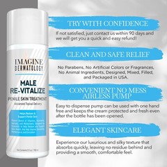 Male Re-vitalize Penile Health Cream Revitalize Soothe Protect Chaffed Skin