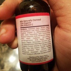 Nutra Prima Enhanced Vitamin C Serum-Vitamin C, Vitamin E & Hyaluronic Acid-1 oz