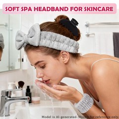 ATROCH Self Care Gift Set for Women with Spa 1 Count (Pack of 7), Grey