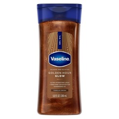 Vaseline Glazed & Glisten Golden Hour Body Gel Oil Glow 6.8 Oz