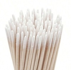 500pc Single Tip Wooden Cleaning Sticks Manicure – Applying Glue – Small Head