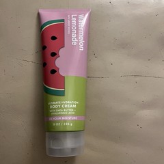 Bath & Body Works Watermelon Lemonade Body Cream 24-Hour Moisture 8 oz New