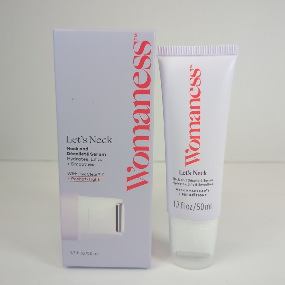 Womaness Let&rsquo;s Neck And Décolleté Firming Serum Roll On Cream Tightening Lifts