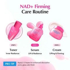 NAD+ Peptide Boosting | 14 Peptide for , Neck & Body | Niacinamide 2% & Vegan…