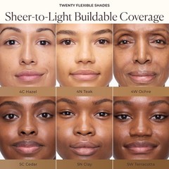 Tinted Moisturizer with SPF 30 – 24HR Hydration, Sheer to Light Coverage, Dewy F