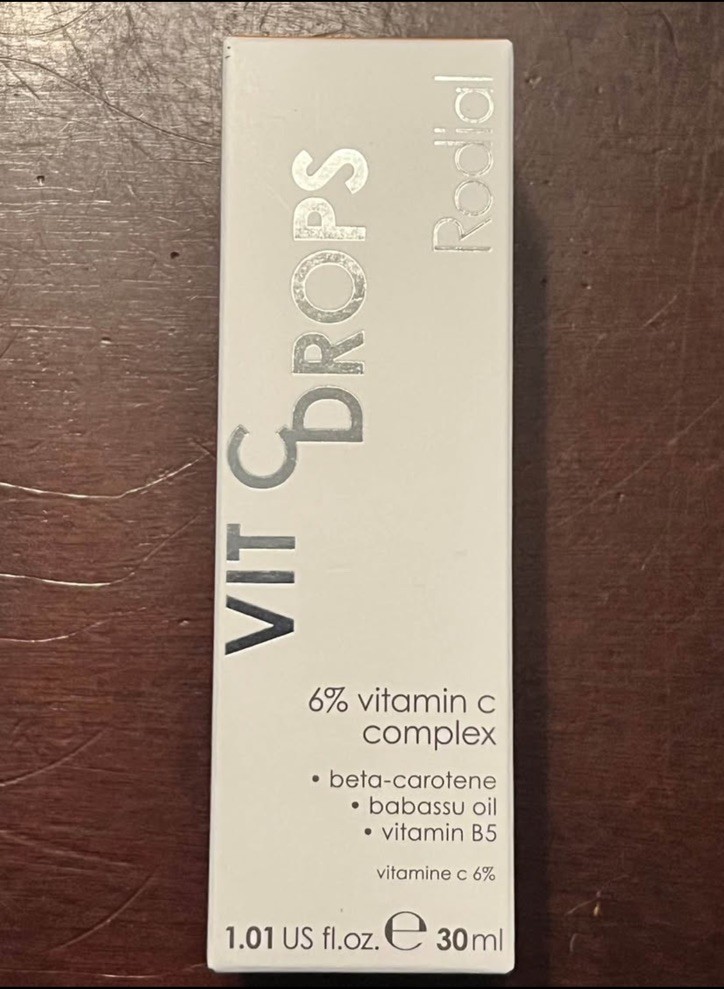 Rodial 6% Vitamin C Complex Drops 1.01 oz/31ml New in Box Vegan