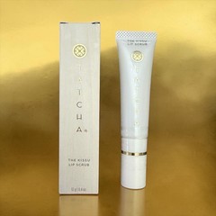 NIB~ Tatcha The KISSU Lip Scrub Exfoliating Lip Treatment 12g 0.4 oz Peach Seed