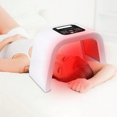 7-Color LED Face Mask Light Therapy Home Skin Care US Plug 110-127V