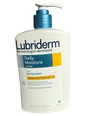 LUBRIDERM Daily Moisture Lotion Moisturizer w/ SUNSCREEN SPF 15 NEW Collectible