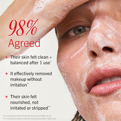 First Aid Beauty Ultra Gentle Cream-To-Foam Facial Cleanser,Makeup Removing Face