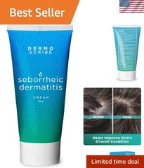 Seborrheic Dermatitis Cream for Eczema Itchy Skin Redness Scaling Face Chest