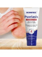 DERMFREE Psoriasis Control Body Cream Eczema Ointment with Salicylic 3.4 Ounces