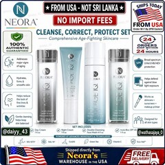 Neora Cleanse Correct Protect Set Day Night Cream Face Wash SPF40 NIB🚚FromUSA🚚