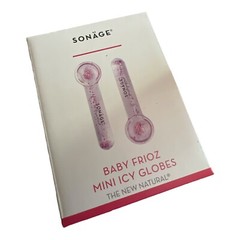 SONÄGE SKINCARE Baby Frioz Mini Icy Globes in Lilac, New in Box